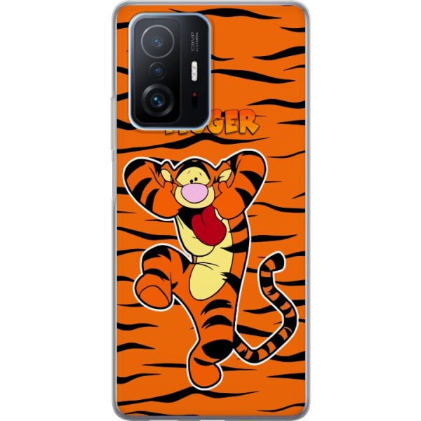 Xiaomi 11T Pro Gennemsigtig cover Tiger