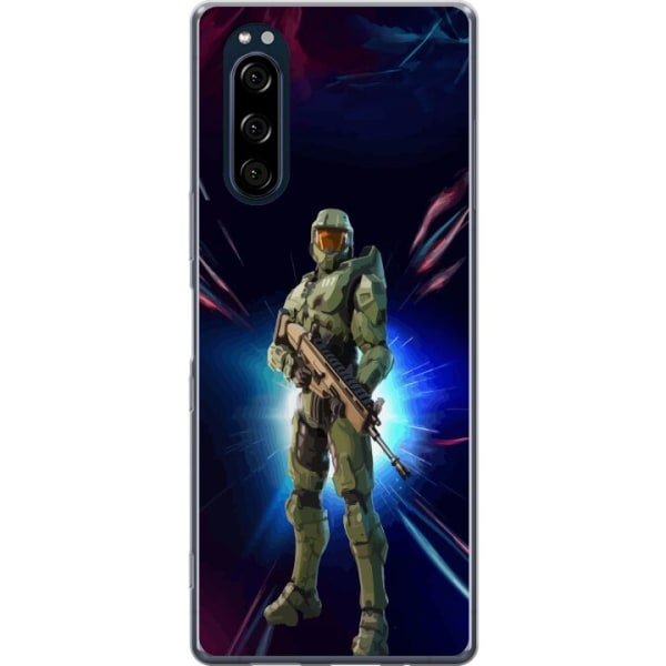 Sony Xperia 5 Gennemsigtig cover Fortnite - Master Chief