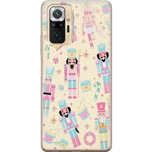 Kompatibelt Mobildeksel til Xiaomi Redmi Note 10 Pro Jul rosa