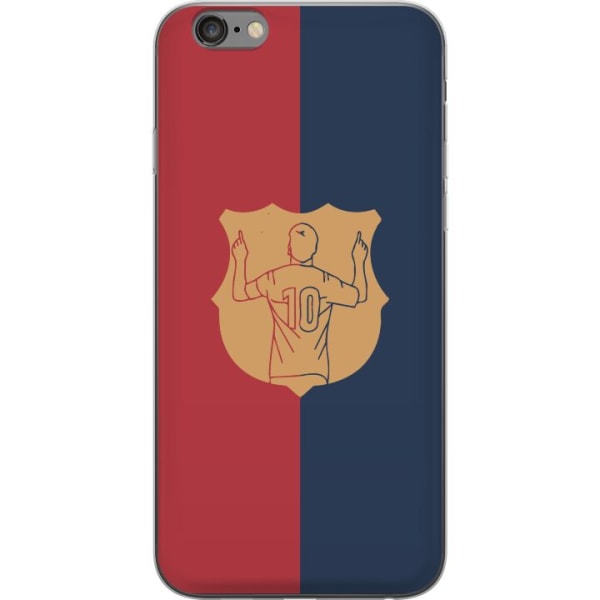 Apple iPhone 6s Plus Gennemsigtig cover FC Barcelona