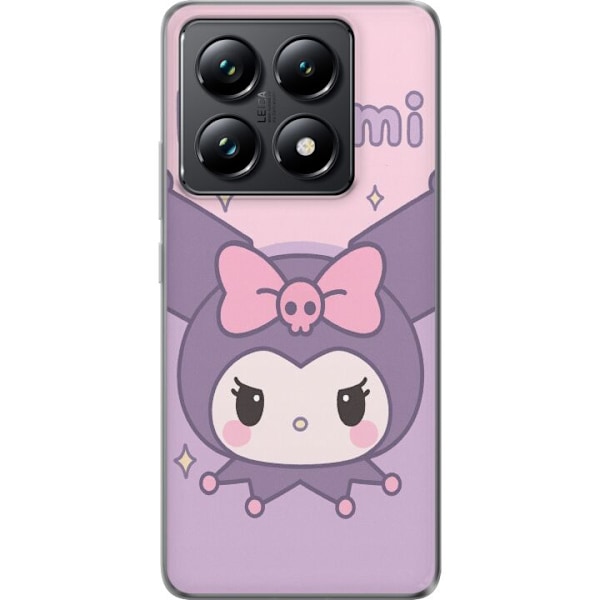 Xiaomi 14T Pro Gjennomsiktig deksel Kuromi Kawaii