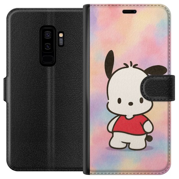 Samsung Galaxy S9+ Lommeboketui Kawaii Sanrio Pochacco