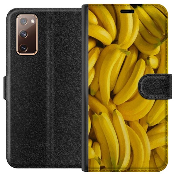 Samsung Galaxy S20 FE Lompakkokotelo Banaani kuvio