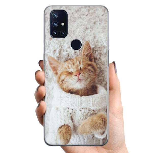 OnePlus Nord N10 5G TPU Mobildeksel Katt