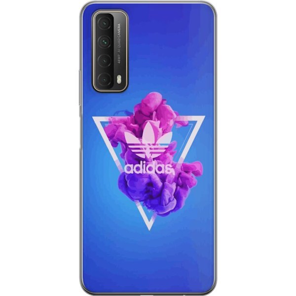 Huawei P smart 2021 Läpinäkyvä kuori Adidas-inspiroitunut s