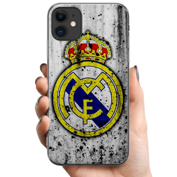 Apple iPhone 11 TPU Mobildeksel Real Madrid CF