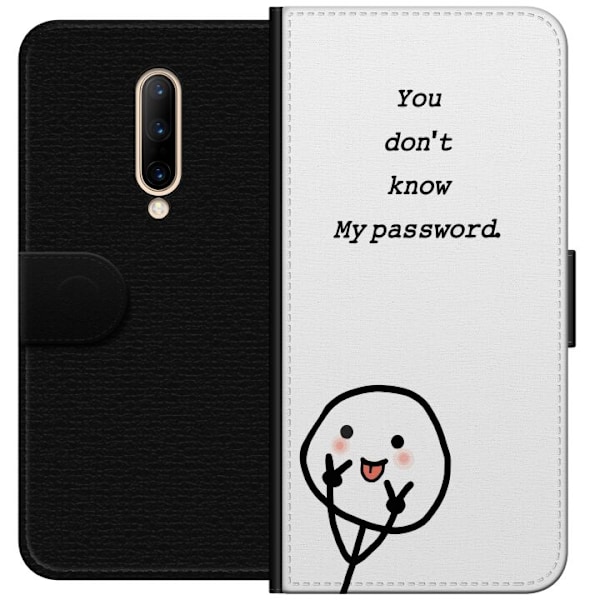 OnePlus 7 Pro Plånboksfodral You Don’t Know My Password –