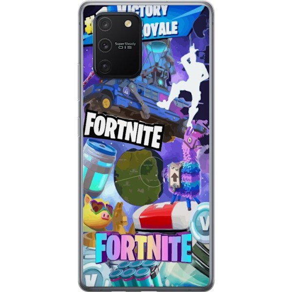 Samsung Galaxy S10 Lite Gjennomsiktig deksel Fortnite