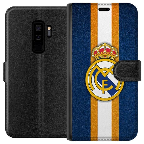 Kompatibel Tegnebogsetui til Samsung Galaxy S9+ Real Madrid CF