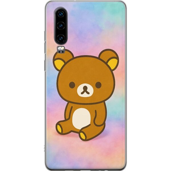 Huawei P30 Gjennomsiktig deksel Kawaii Sanrio Rilakkuma