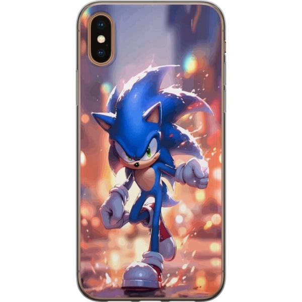 Apple iPhone X Gennemsigtig cover Sonic