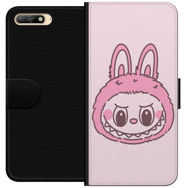 Huawei Y6 (2018) Lompakkokotelo Labubu Eläinradan Bunny-versio
