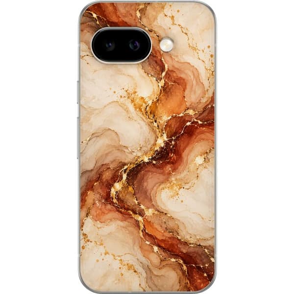 Kompatibel Mobilcover til Google Pixel 10a Bronzemarmor beige