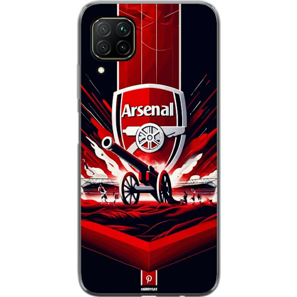 Huawei P40 lite Gennemsigtig cover Arsenal