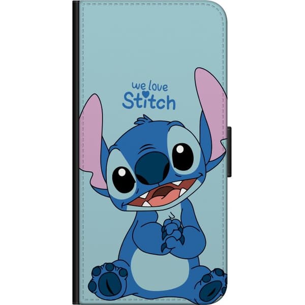 Kompatibelt Plånboksfodral till Samsung Galaxy A20s Älska Stitch