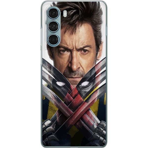 Motorola Moto G200 5G Genomskinligt Skal Deadpool & Wolverine