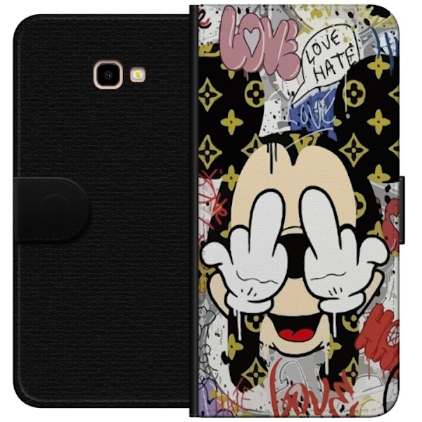 Samsung Galaxy J4+ Tegnebogsetui Mickey Mouse F-YOU