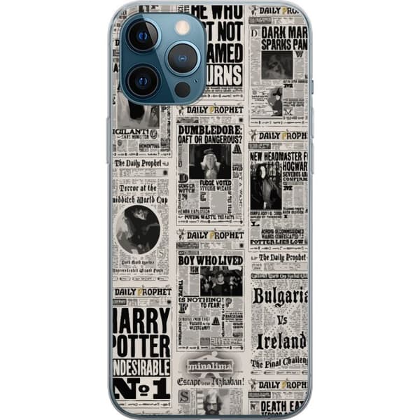 Kompatibelt Mobilskal till Apple iPhone 12 Pro Max Harry Potter Tidning