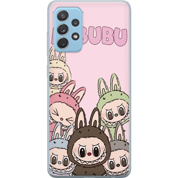 Samsung Galaxy A52 5G Gennemsigtig cover Labubu Classics