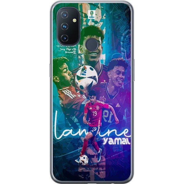 OnePlus Nord N100 Läpinäkyvä kuori Lamine Yamal FCB