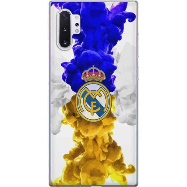 Samsung Galaxy Note10+ Gennemsigtig cover Real Madrid Farver
