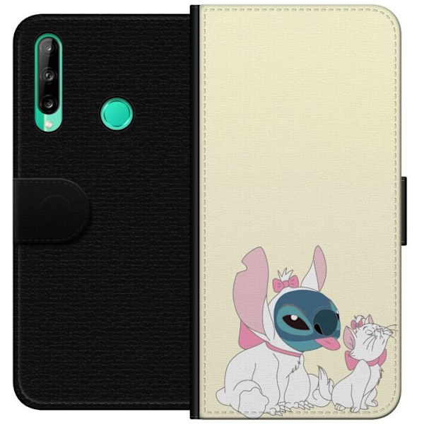 Huawei P40 lite E Lommeboketui Stitch Aristocats