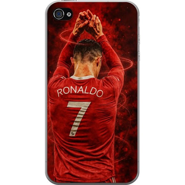 Apple iPhone 4s Genomskinligt Skal Ronaldo