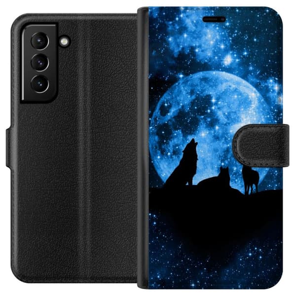 Kompatibelt Plånboksfodral till Samsung Galaxy S21+ 5G Varg