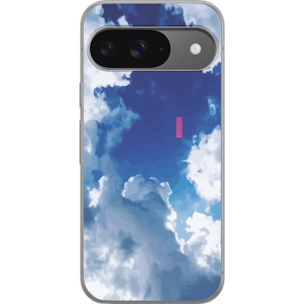 Google Pixel 9 Gennemsigtig cover Sky