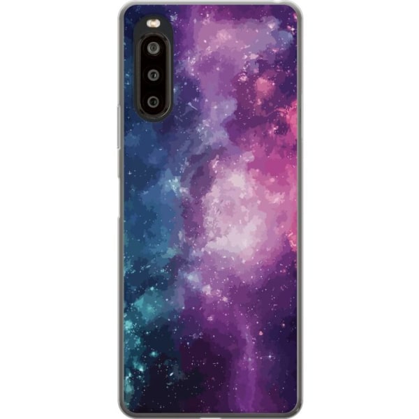 Sony Xperia 10 II Läpinäkyvä kuori Nebula