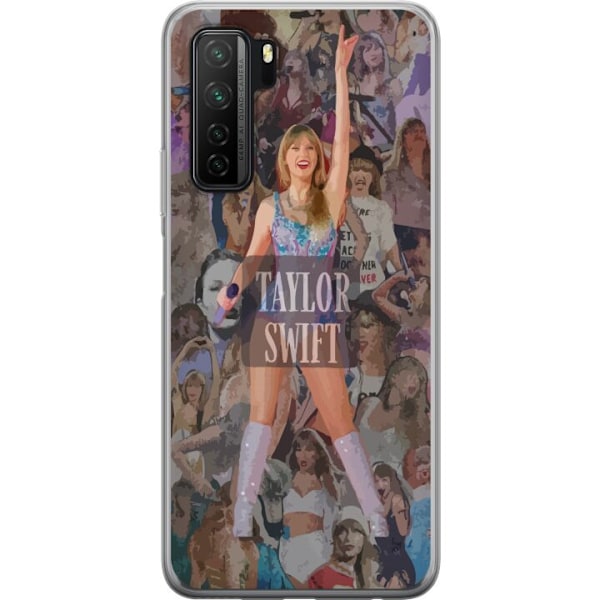 Huawei P40 lite 5G Genomskinligt Skal Taylor Swift