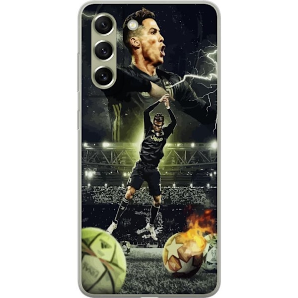 Samsung Galaxy S21 FE 5G Läpinäkyvä kuori Ronaldo