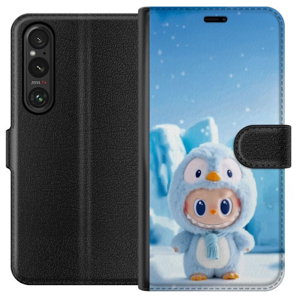 Sony Xperia 1 VI Tegnebogsetui sort ridder fortnite