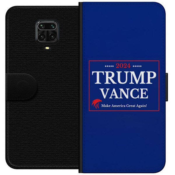 Xiaomi Redmi Note 9 Pro Plånboksfodral Trump | Vance 2024