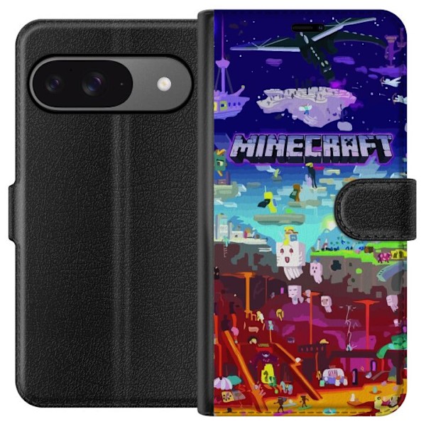 Google Pixel 9 Lompakkokotelo Minecraft