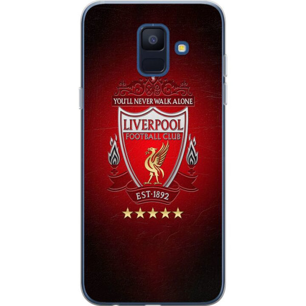 Samsung Galaxy A6 (2018) Gjennomsiktig deksel Liverpool