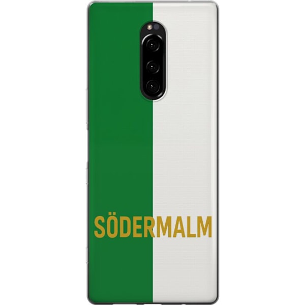 Sony Xperia 1 Läpinäkyvä kuori Södermalm - jalkapallo