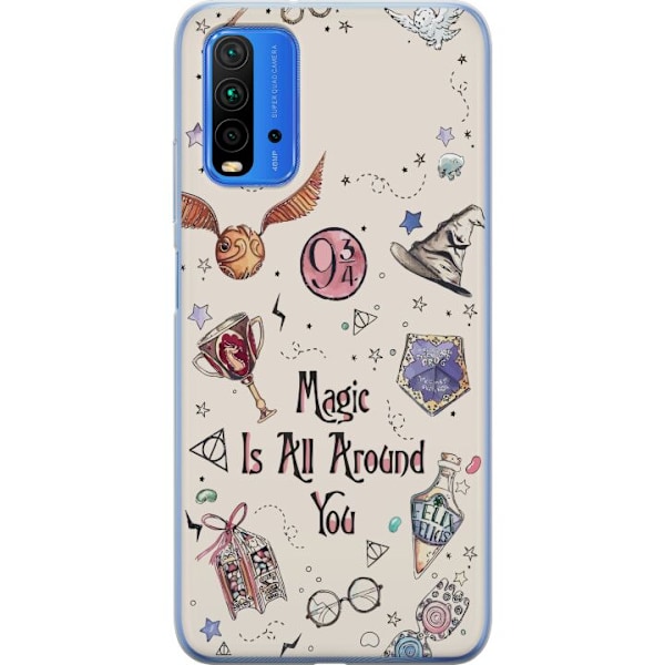 Xiaomi Redmi Note 9 4G Gennemsigtig cover Harry Potter