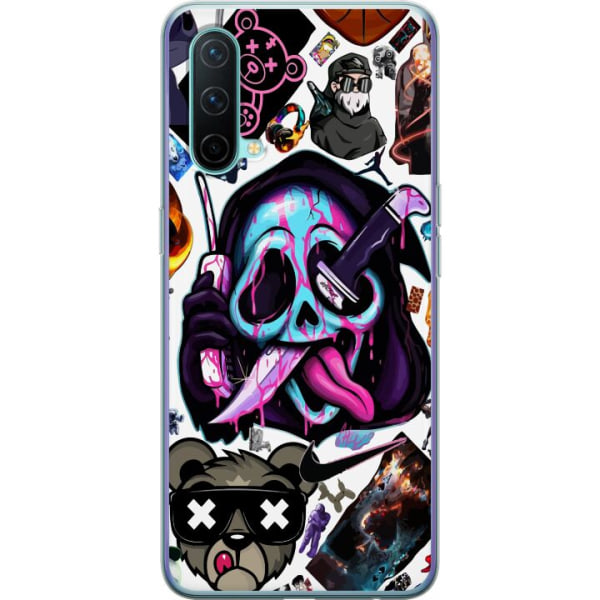 OnePlus Nord CE 5G Gennemsigtig cover Stickers