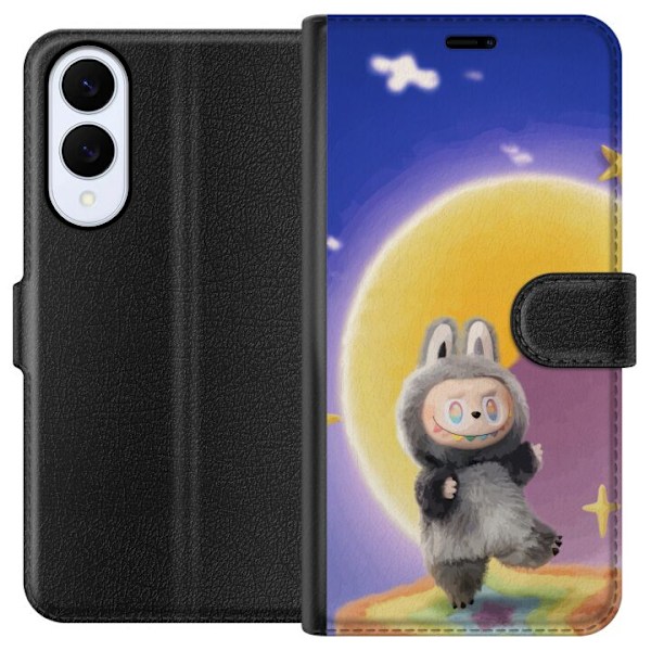 Samsung Galaxy S25 Edge Tegnebogsetui Labubu Neon Pop - Neonfa