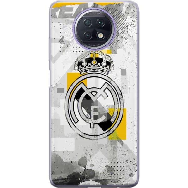 Xiaomi Redmi Note 9T Gennemsigtig cover Real Madrid
