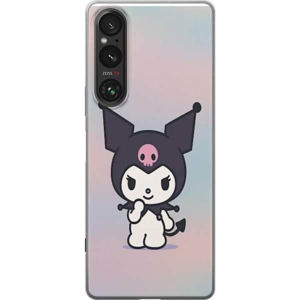Sony Xperia 1 VI Gennemsigtig cover Kawaii Sanrio Kuromi