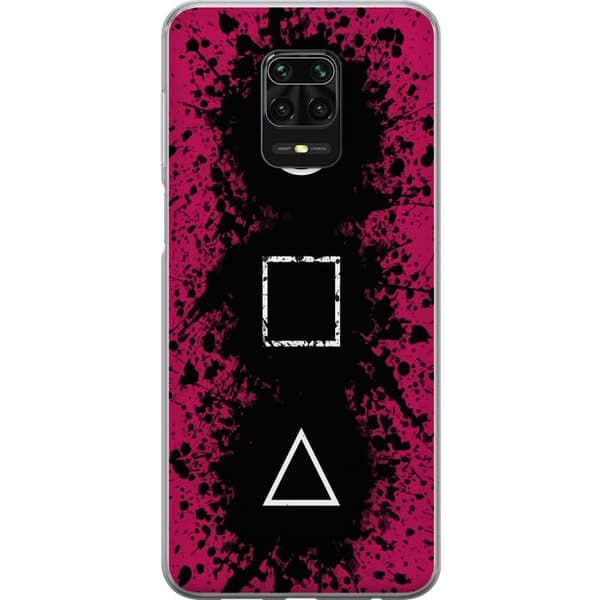 Kompatibelt Mobilskal till Xiaomi Redmi Note 9S Squid Game 2 - Vem är du?
