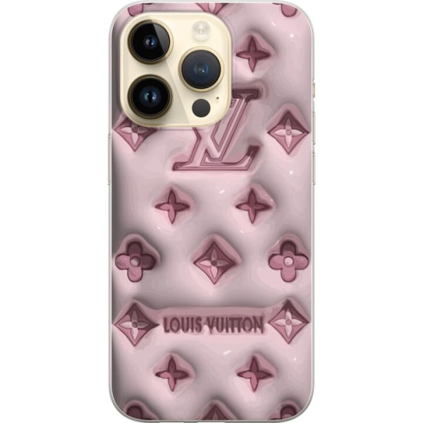 Apple iPhone 15 Pro Cover / Mobilcover - LV Pink