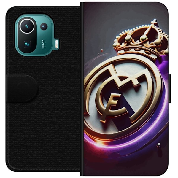 Xiaomi Mi 11 Pro Tegnebogsetui Real Madrid CF