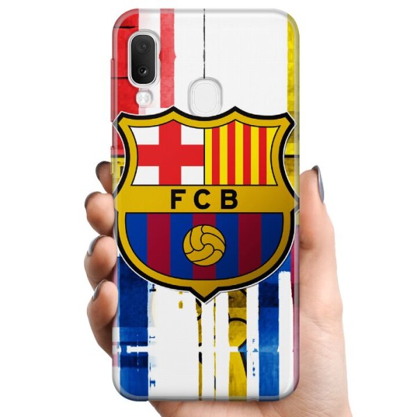Samsung Galaxy A20e TPU Mobildeksel FC Barcelona