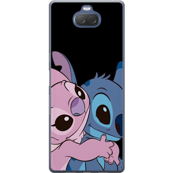 Sony Xperia 10 Plus Läpinäkyvä kuori Lilo & Stitch