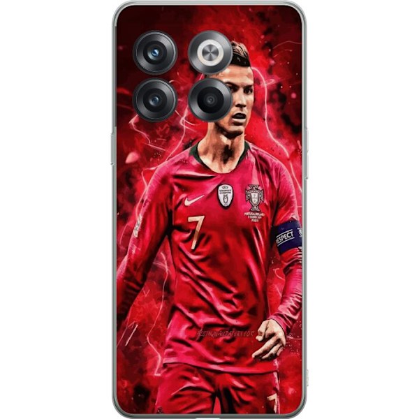 OnePlus 10T Genomskinligt Skal Ronaldo Skills – CR7 Design f