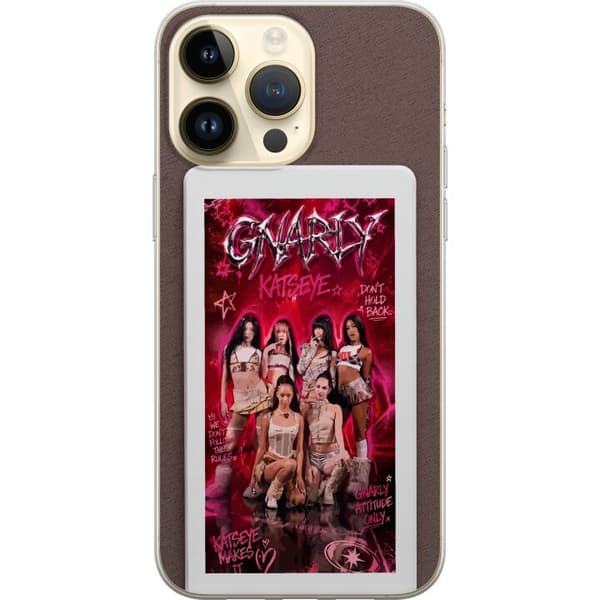 Kompatibel Mobilcover til Apple iPhone 15 Pro Max KATSEYE pink