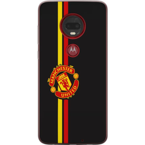 Motorola Moto G7 Plus Gennemsigtig cover Manchester United F.C